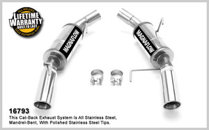 Magnaflow Axle Back for a Mustang 2005-09 16793