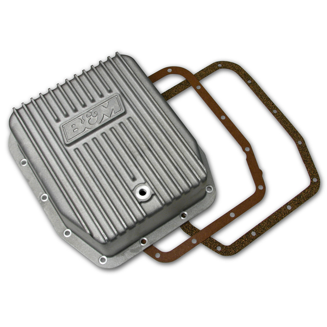 B&M Cast Deep Transmission Pan for AODE and 4R70W Transmission