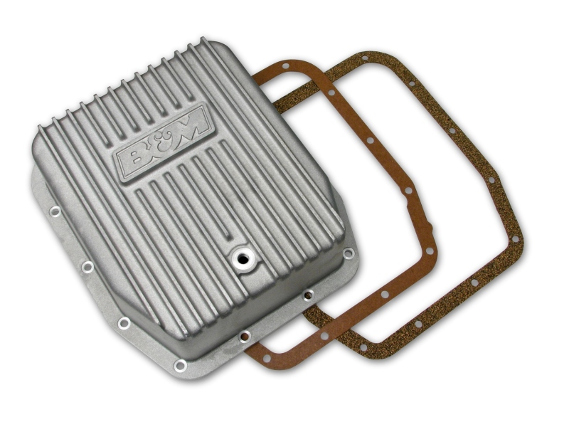 B&M Cast Deep Transmission Pan for AODE and 4R70W Transmission - Image 2