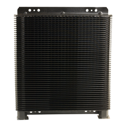 B&M Cooler Supercooler Large 29 200 BTU Rating NPT Fittings Plate Type Black