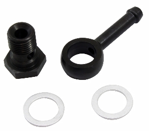 Adjustable Fuel Pressure Regulator 90 degree Fitting Kit