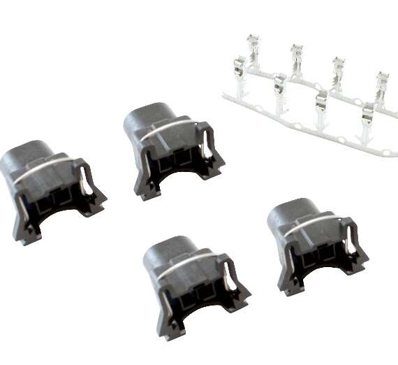 Bosch Injector Plug Kit 4 Pack. Includes: 4 Bosch Injector Connectors & 10 Pins