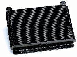 B&M Cooler Supercooler Medium 20 500 BTU Rating NPT Fittings Plate Type Black