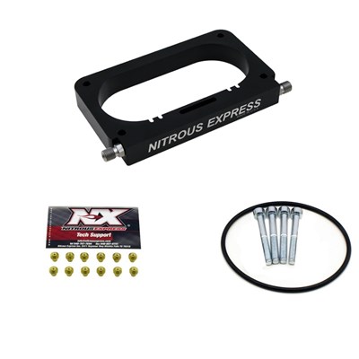 4 Valve Plate Conversion features a billet Nitrous plate