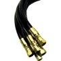 D-4 (2FT) BLACK TRIPLE INSULATED HOSE