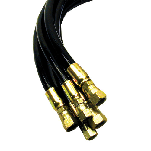 D-4 (14FT) BLACK TRIPLE INSULATED HOSE
