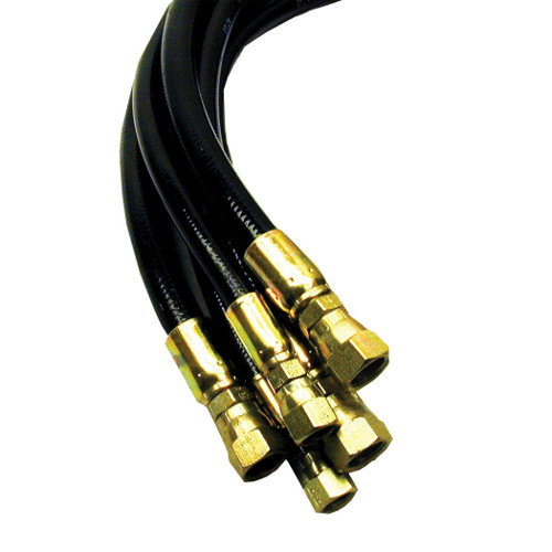 D-6 (1FT) BLACK TRIPLE INSULATED HOSE