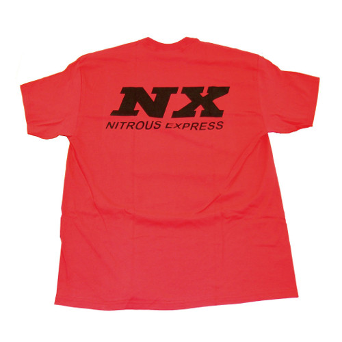 LARGE RED T-SHIRT W/ BLACK NX