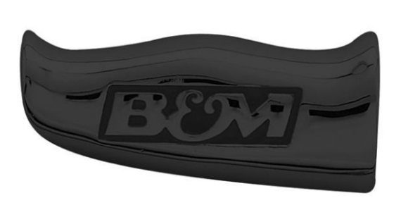 B&M Universal Shifter T-Handle with B&M Logo Black Plastic SAE Threads