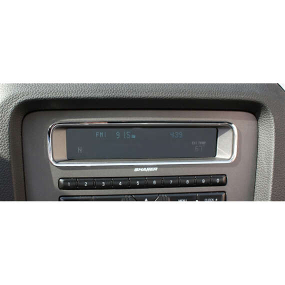 10-14 MUSTANG BILLET MAIN DISPLAY BEZEL