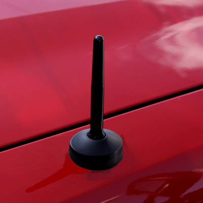 79-09 FORD MUSTANG BILLET 3.5" SHORTY ANTENNA | UPR