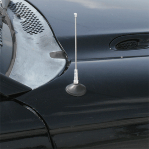 79-09 FORD MUSTANG BILLET SHORTY ANTENNA 6" | UPR