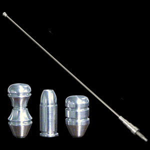 79-09 MUSTANG V6 GT GT500 BILLET ANTENNA BULLET TIP