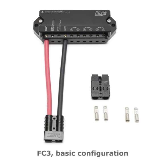 FC3 Dual/Triple Pump Staged Controller with 4 AWG Wiring Kit