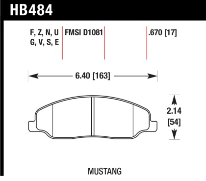 HAWK HP+ Brake Pad Sets - Image 5