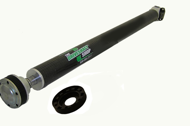FORD 2005-2010 Mustang V6 5-Speed 1-Piece CV 900HP 3.25" High Modulus Carbon Fiber Driveshaft