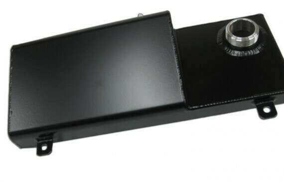 LFP RADIATOR COOLANT TANK 96-04 FORD MUSTANG GT/COBRA BLACK
