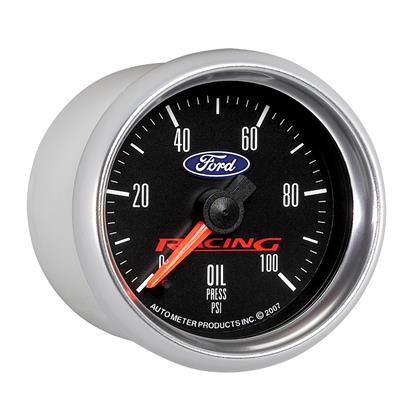 2-1/16" OIL PRESSURE, 0-100 PSI, STEPPER MOTOR, FORD RACING - Image 5