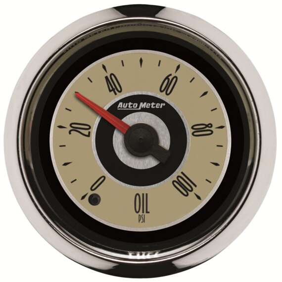 2-1/16" OIL PRESSURE, 0-100 PSI, STEPPER MOTOR, CRUISER