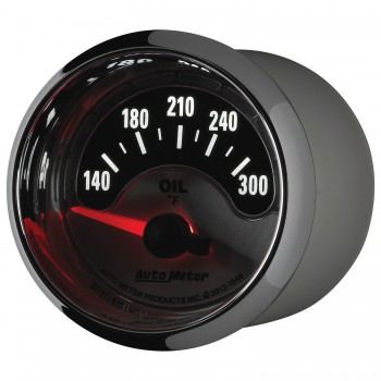 2-1/16" OIL TEMPERATURE, 140-300 °F, AIR-CORE, AMERICAN MUSCLE - Image 3