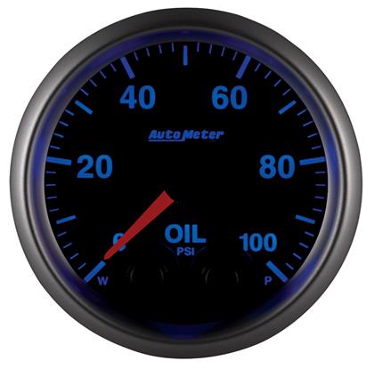 2-1/16" OIL PRESSURE, 0-100 PSI, STEPPER MOTOR, ELITE