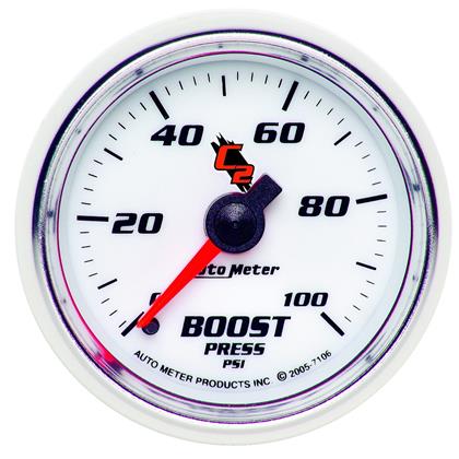 2-1/16" BOOST, 0-100 PSI, MECHANICAL, C2