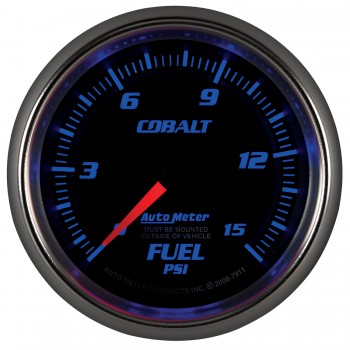 2-5/8" FUEL PRESSURE, 0-15 PSI, MECHANICAL, COBALT - Image 4