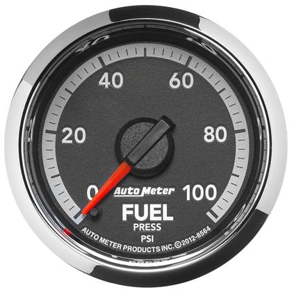 2-1/16" FUEL PRESSURE, 0-100 PSI, STEPPER MOTOR, GEN 4 DODGE FACTORY MATCH