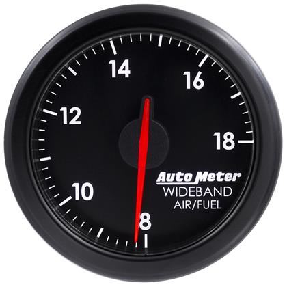 2-1/16" WIDEBAND A/F, AIR-CORE, AIRDRIVE, BLACK