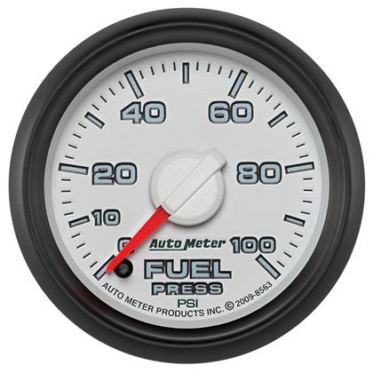 2-1/16" FUEL PRESSURE, 0-100 PSI, STEPPER MOTOR, GEN 3 DODGE FACTORY MATCH