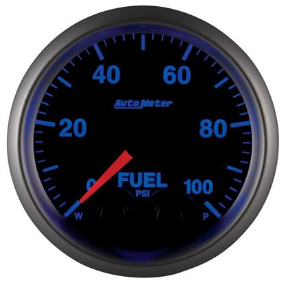 2-1/16" FUEL PRESSURE, 0-100 PSI, STEPPER MOTOR, ELITE