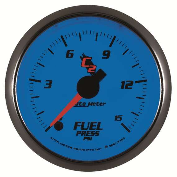 2-1/16" FUEL PRESSURE, 0-15 PSI, STEPPER MOTOR, C2 - Image 3