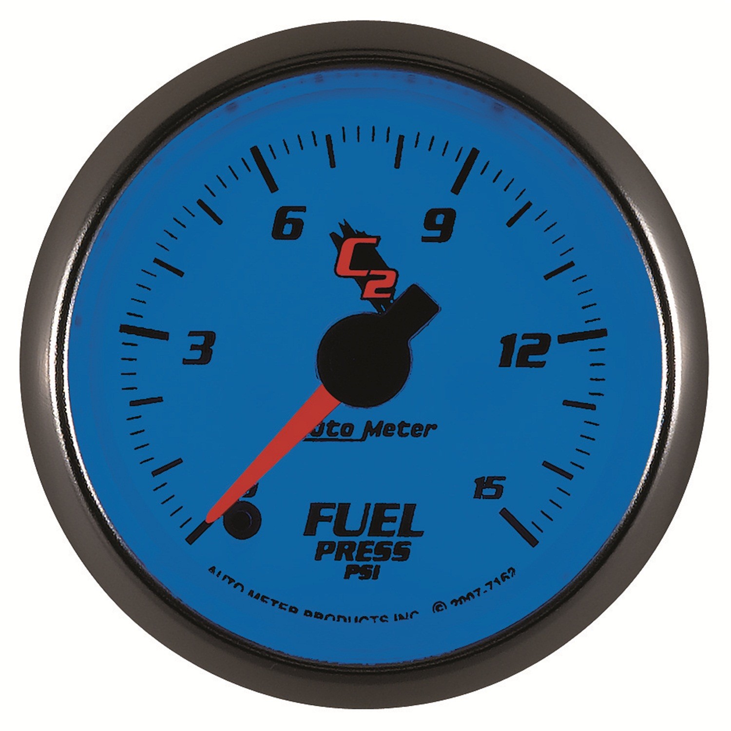 2-1/16" FUEL PRESSURE, 0-15 PSI, STEPPER MOTOR, C2 - Image 3