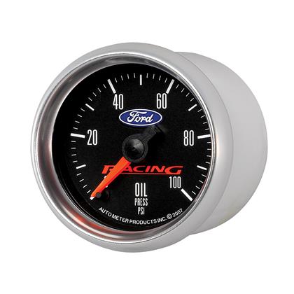 2-1/16" OIL PRESSURE, 0-100 PSI, STEPPER MOTOR, FORD RACING - Image 7