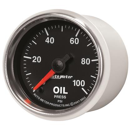 2-1/16" OIL PRESSURE, 0-100 PSI, STEPPER MOTOR, GS - Image 4