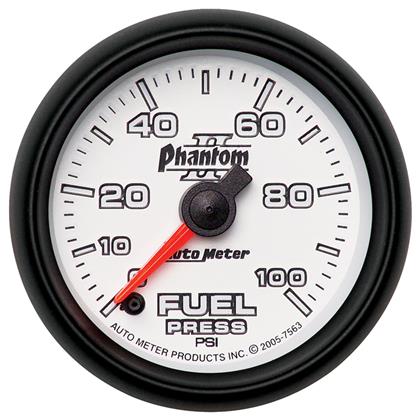 2-1/16" FUEL PRESSURE, 0-100 PSI, STEPPER MOTOR, PHANTOM II