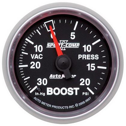 2-1/16" BOOST/VACUUM, 30 IN HG/20 PSI, MECHANICAL, SPORT-COMP II