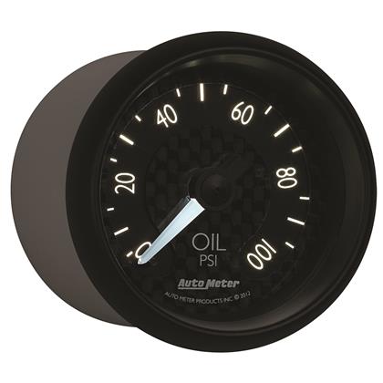 2-1/16" OIL PRESSURE, 0-100 PSI, MECHANICAL, GT - Image 7