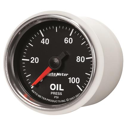 2-1/16" OIL PRESSURE, 0-100 PSI, MECHANICAL, GS - Image 5