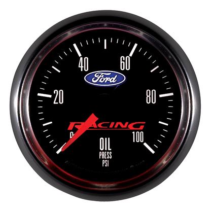 2-1/16" OIL PRESSURE, 0-100 PSI, STEPPER MOTOR, FORD RACING - Image 4