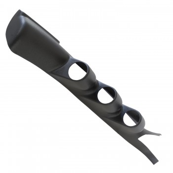 A-PILLAR, FULL, TRIPLE, 2-1/16", MUSTANG 05-09 (CONVERTIBLE) S197