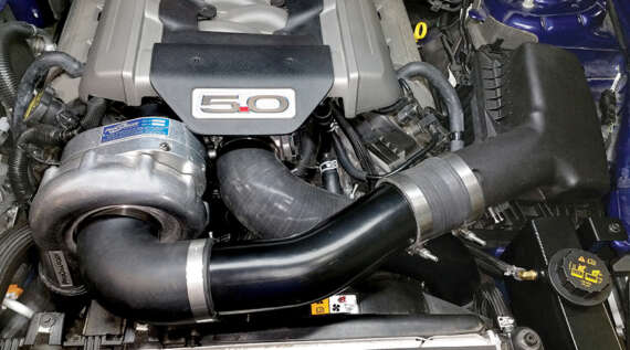 2017-15 MUSTANG GT HO Intercooled System (factory airbox) with P-1SC-1
