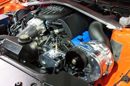 2011-2014 Boss 302Procharger Stage II Intercooled Supercharger System - Complete Kit