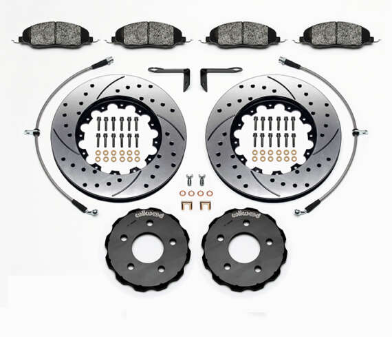 Wilwood Promatrix Front Replacement Rotor Kit - SRP Drilled & Slotted Rotor - Image 2