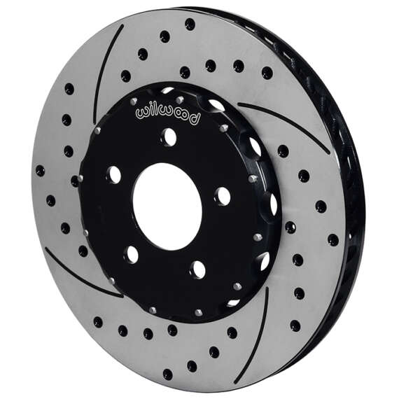 Wilwood Promatrix Front Replacement Rotor Kit - SRP Drilled & Slotted Rotor