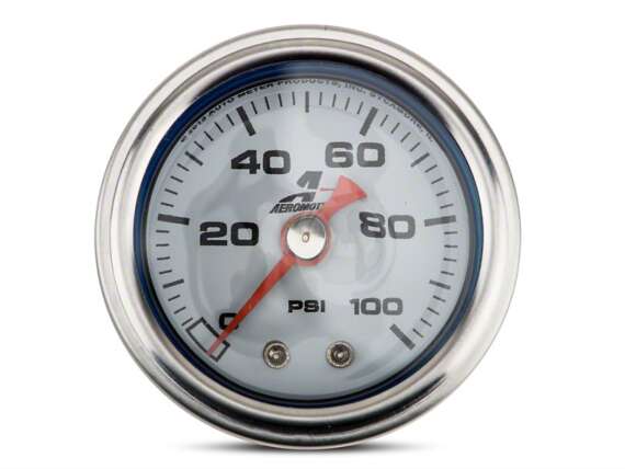 Liquid Filled Fuel Pressure Gauge – Fuel Injection