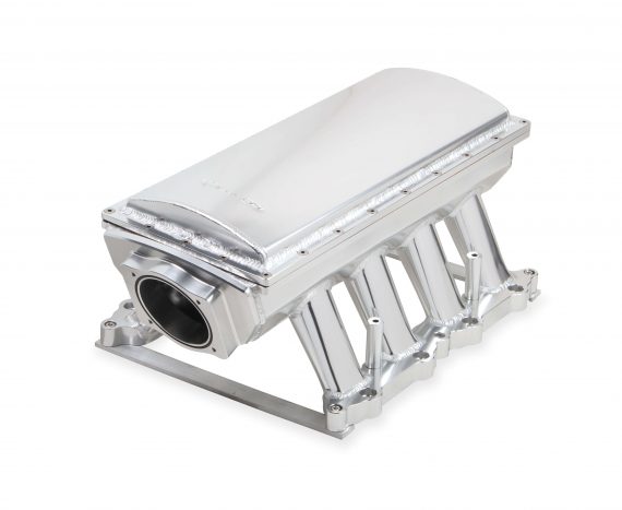 SNIPER EFI FABRICATED RACE SERIES INTAKE MANIFOLD - 2011-2019 FORD 5.0L COYOTE - SILVER