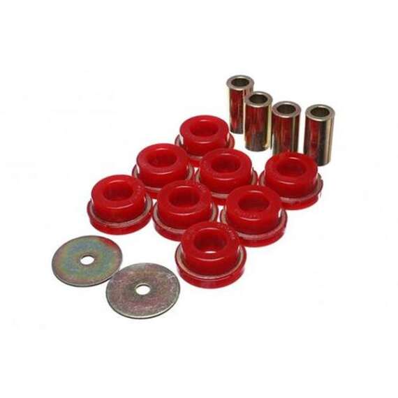 15-16 Mustang IRS Subframe Bushings Red Energy