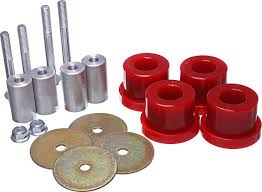 15-16 Mustang IRS Differential Mount Bushings Red Energy